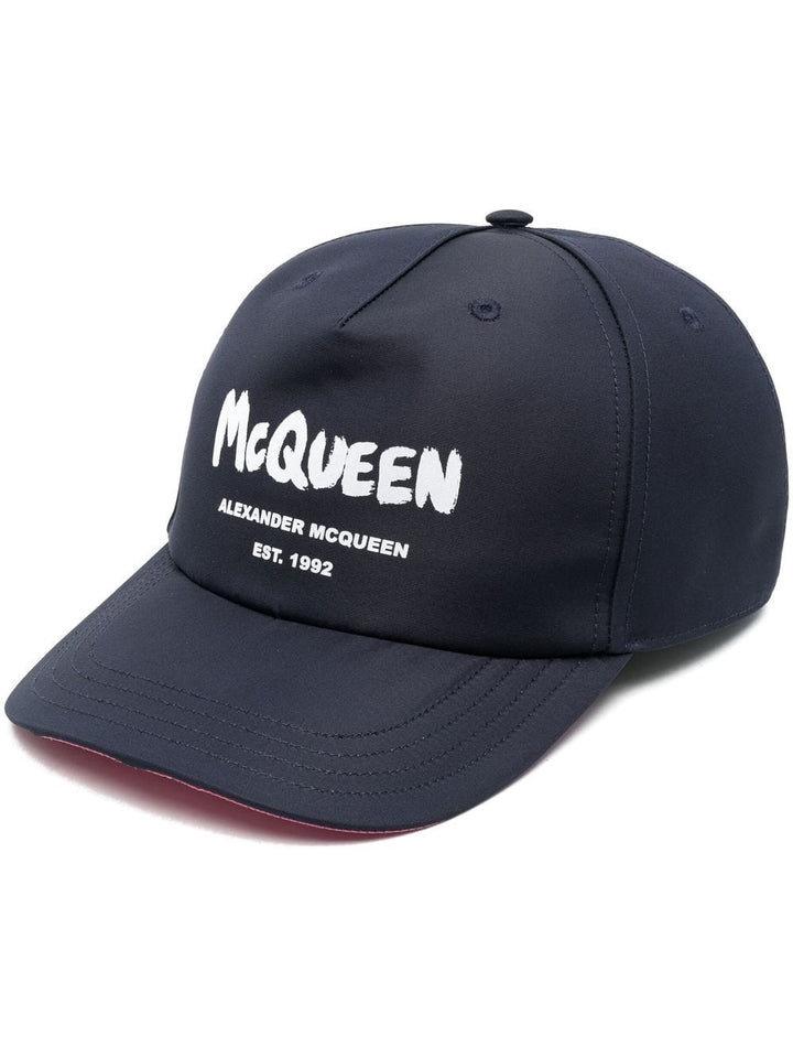 Alexander McQueen Hats Blue