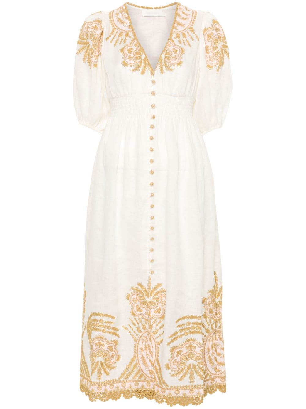 Zimmermann Dresses Beige