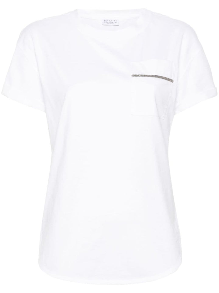 Brunello Cucinelli T-shirts and Polos White