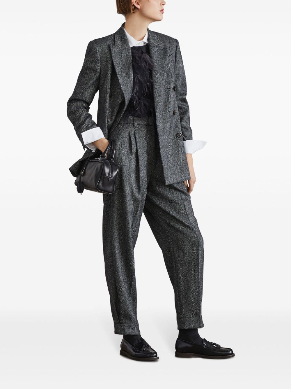 Brunello Cucinelli Trousers Grey