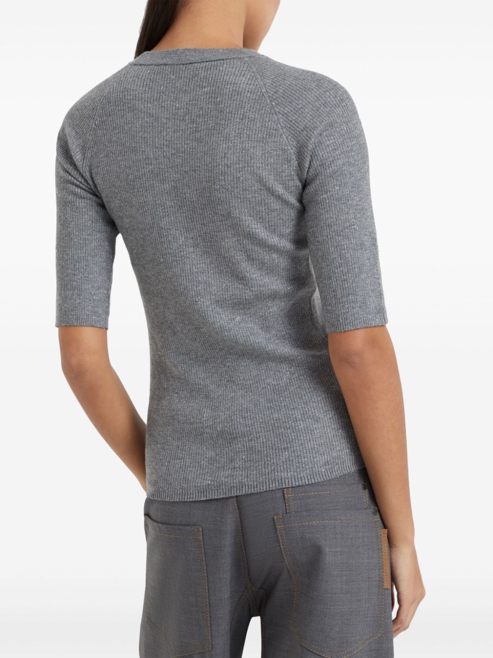 Brunello Cucinelli Sweaters Grey