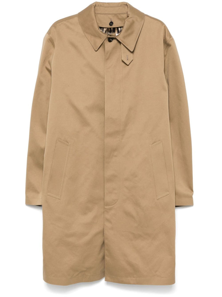 Saint Laurent Coats Beige