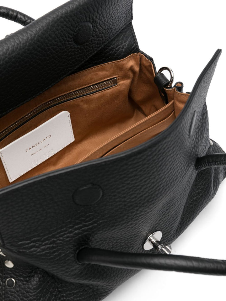 Zanellato Black Calf Leather Bag