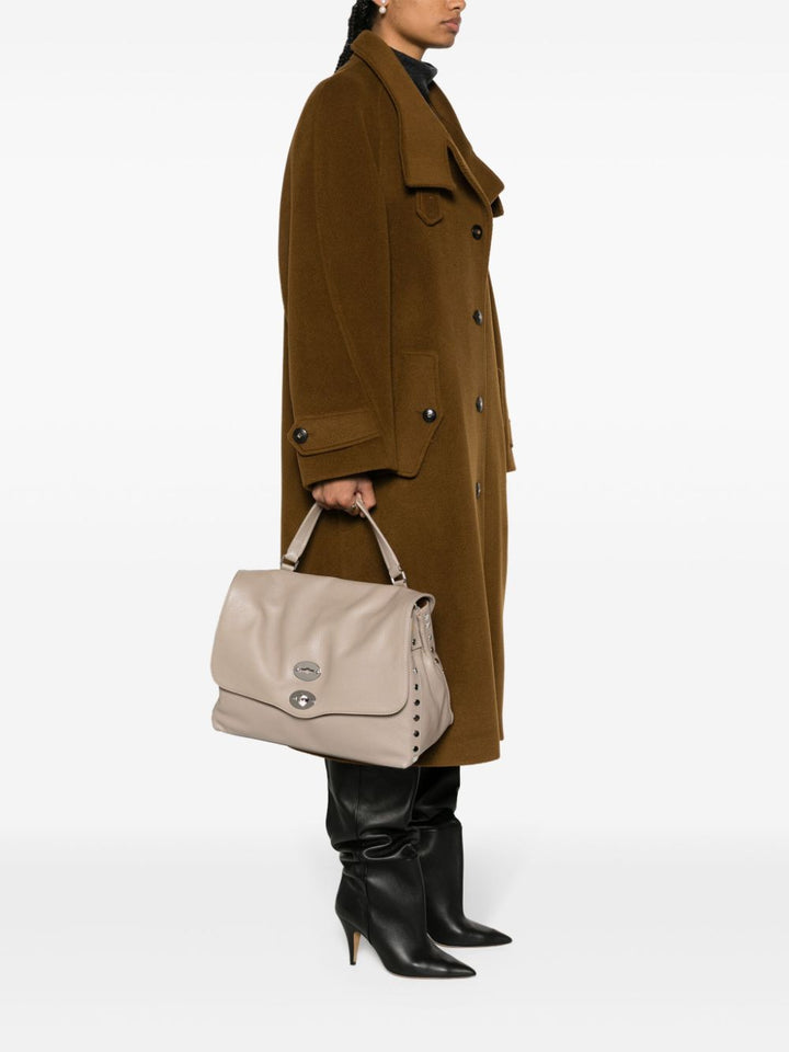 Zanellato Taupe Calf Leather Bag