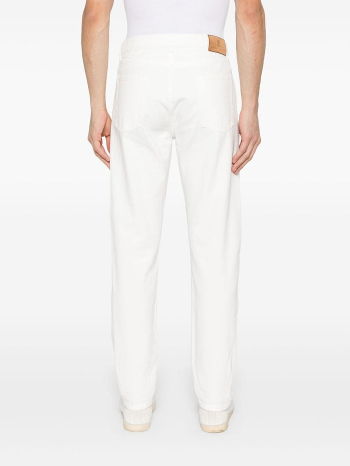 Brunello Cucinelli Jeans White