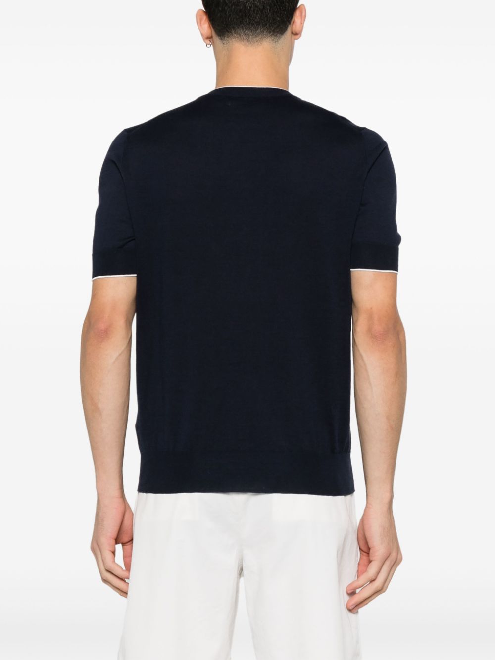 Brunello Cucinelli T-shirts and Polos Blue