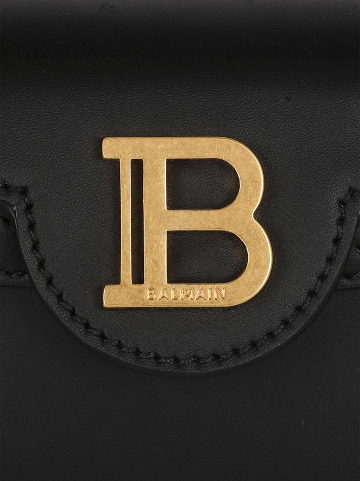 Balmain B-Buzz Leather Bag