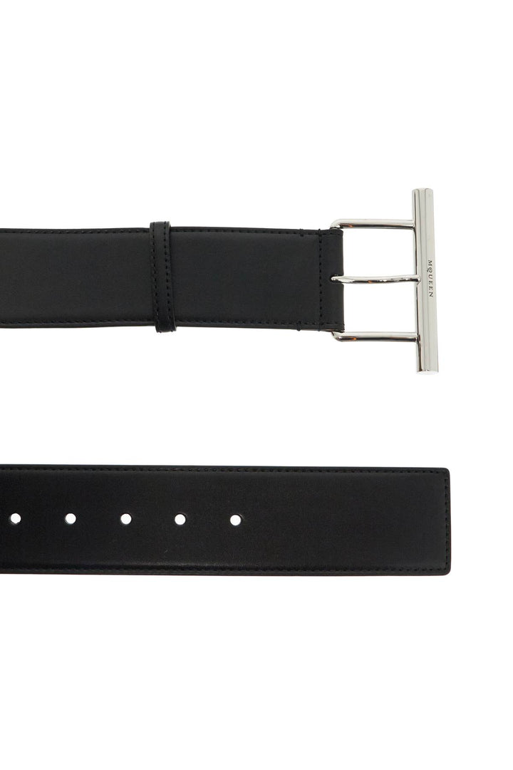 Alexander Mcqueen cross-bar belt