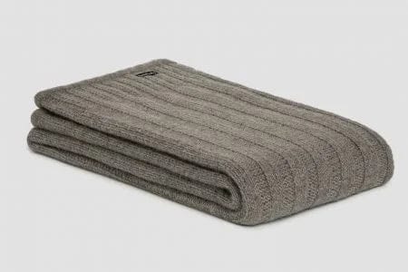 Bemboka Angora & Merino Wool Throws 130x210cm Mocha Bemboka Chunky Rib Angora & Merino Wool Throw - Pre-Shrunk Brand