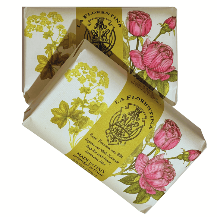 La Florentina Bar Soaps Single Rose & Camomille Bar Soap 200g Set of 3Pcs Brand