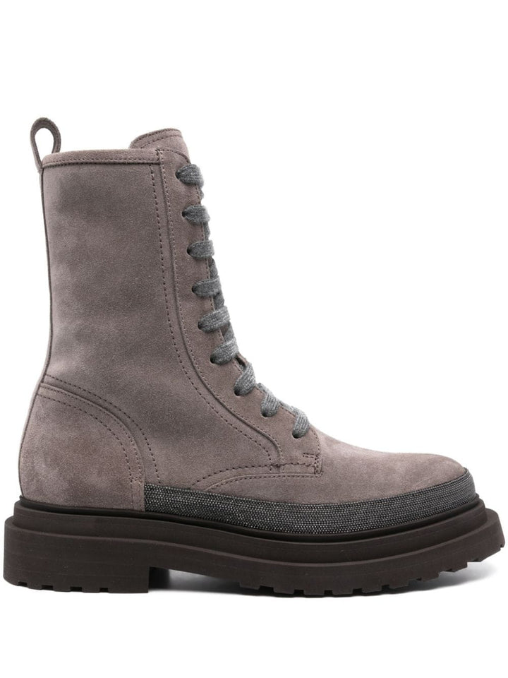 Brunello Cucinelli Boots Brunello Cucinelli Boots Grey Brunello Cucinelli Boots Grey Brand