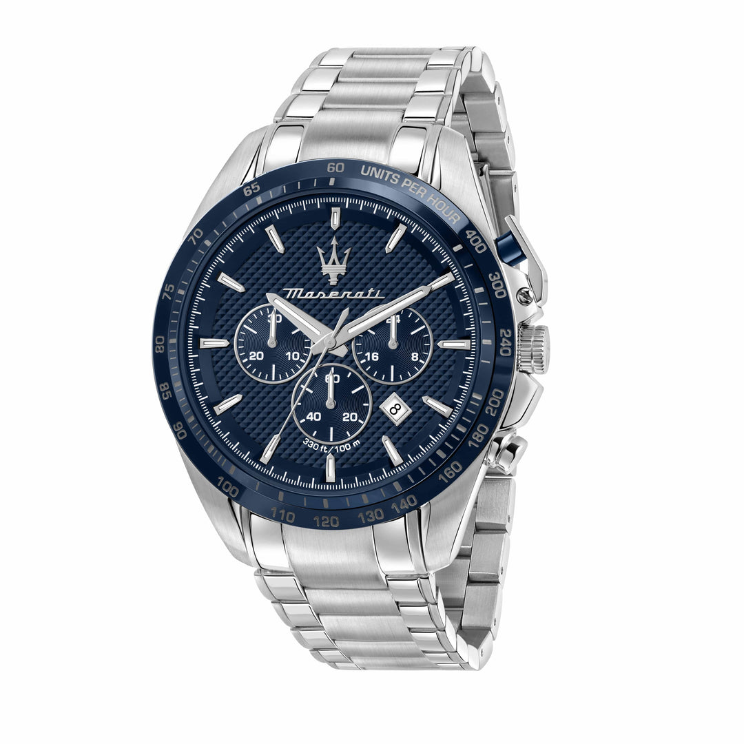 Maserati Chronograph Watches Maserati Traguardo 45mm Stainless Steel Chronograph Watch Maserati Traguardo 45mm Stainless Steel Chronograph Watch Brand