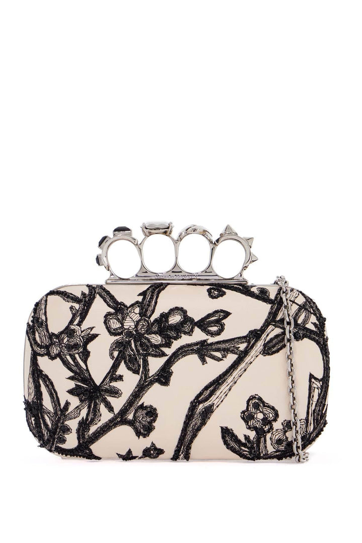 Alexander Mcqueen Clutches os Alexander Mcqueen Clutch The KN Black/White Alexander Mcqueen Clutch The KN Black/White Brand