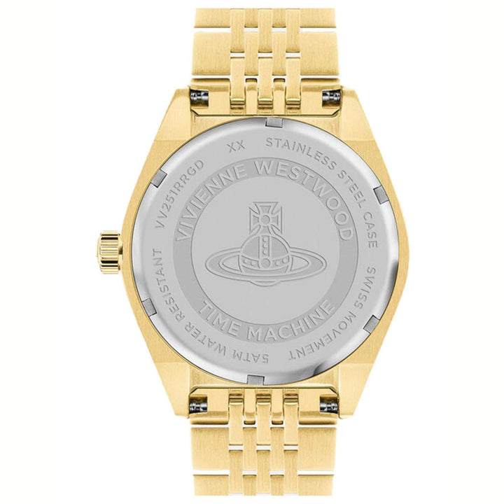 Vivienne Westwood Quartz Watches Vivienne Westwood Lady Sydenham 39mm Gold & Pink Watch Brand