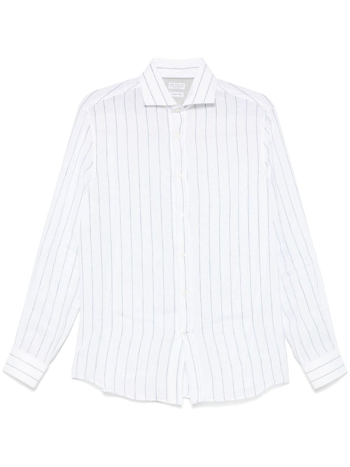 Brunello Cucinelli Shirts Brunello Cucinelli Shirts White Brunello Cucinelli Shirts White Brand