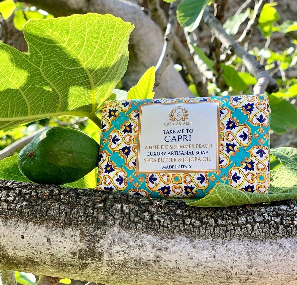 Casa Amalfi Single Body Soap Casa Amalfi Take Me To Capri Body Soap - White Fig & Ivy 150gm Take Me To Capri Body Soap 100% vegan  Brand