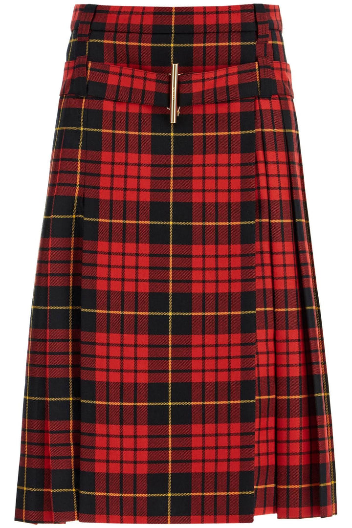 Alexander Mcqueen Skirts 40 Alexander Mcqueen plaid pleated skirt with Alexander Mcqueen plaid pleated skirt with Brand