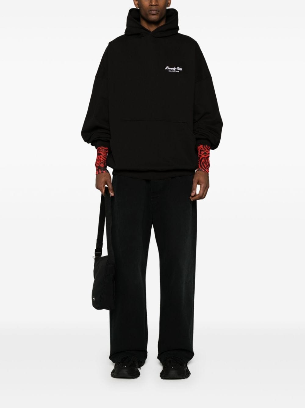 Balenciaga Topwear Balenciaga Sweaters Black Balenciaga Sweaters Black Brand