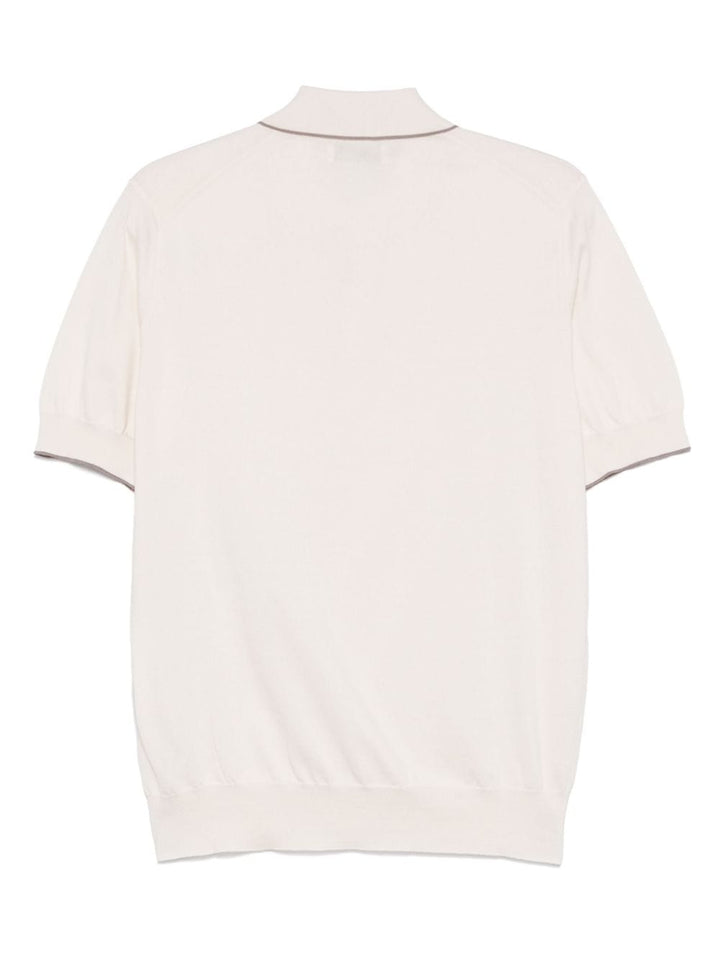 Brunello Cucinelli Topwear Brunello Cucinelli T-shirts and Polos White Brunello Cucinelli T-shirts and Polos White Brand