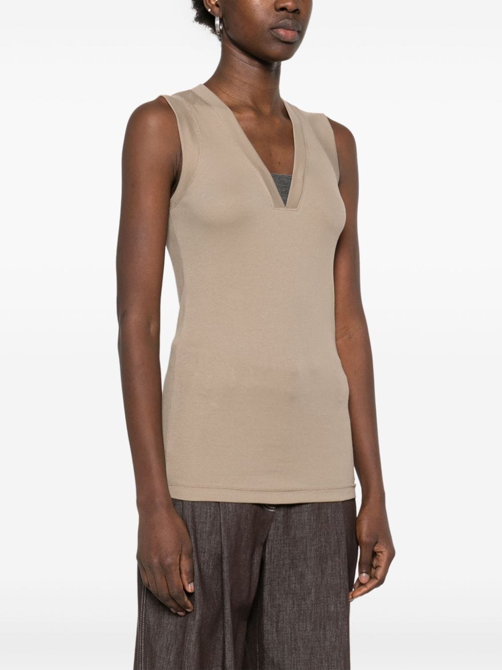 Brunello Cucinelli Topwear Brunello Cucinelli Top Beige Brunello Cucinelli Top Beige Brand