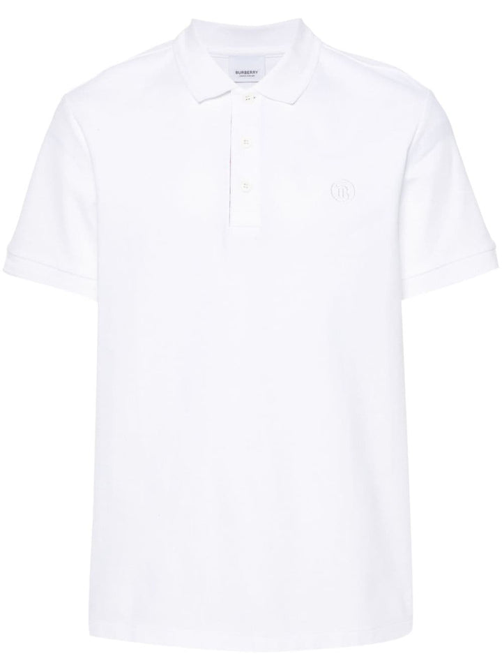 Burberry Topwear Burberry T-shirts and Polos White Burberry T-shirts and Polos White Brand