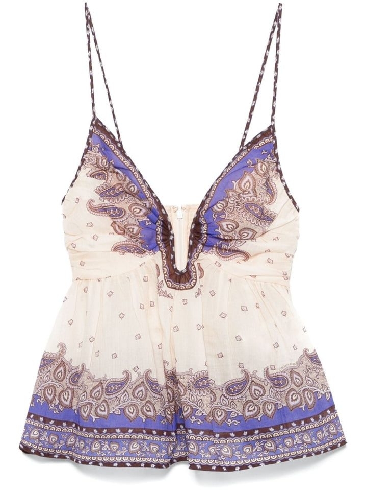 Zimmermann Topwear Zimmermann Top Purple Zimmermann Top Purple Brand