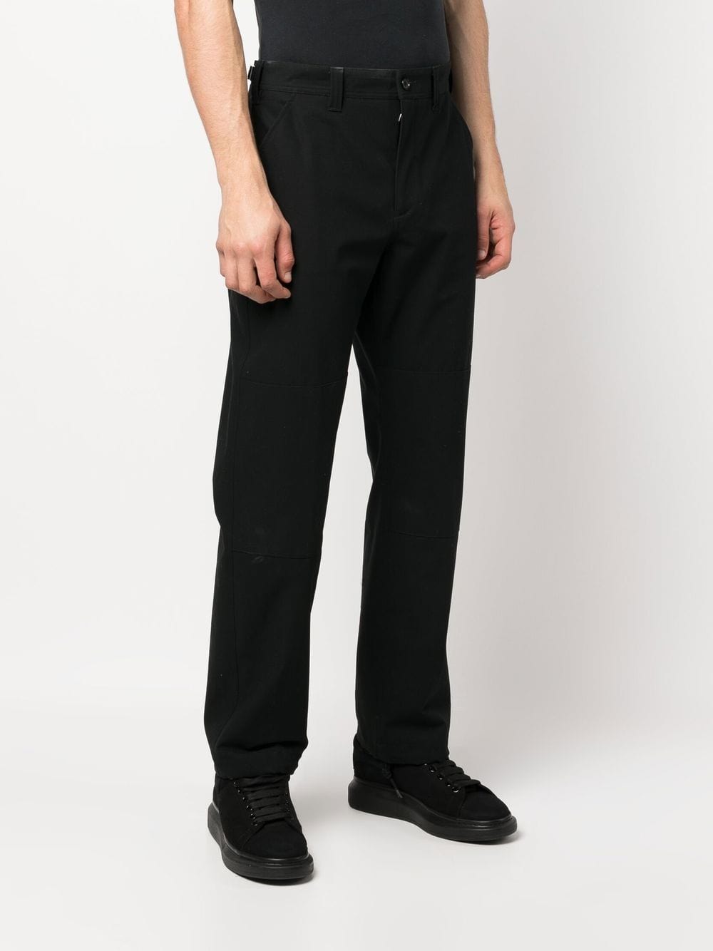 Alexander Mcqueen Trousers Alexander McQueen Trousers Black Alexander McQueen Trousers Black Brand