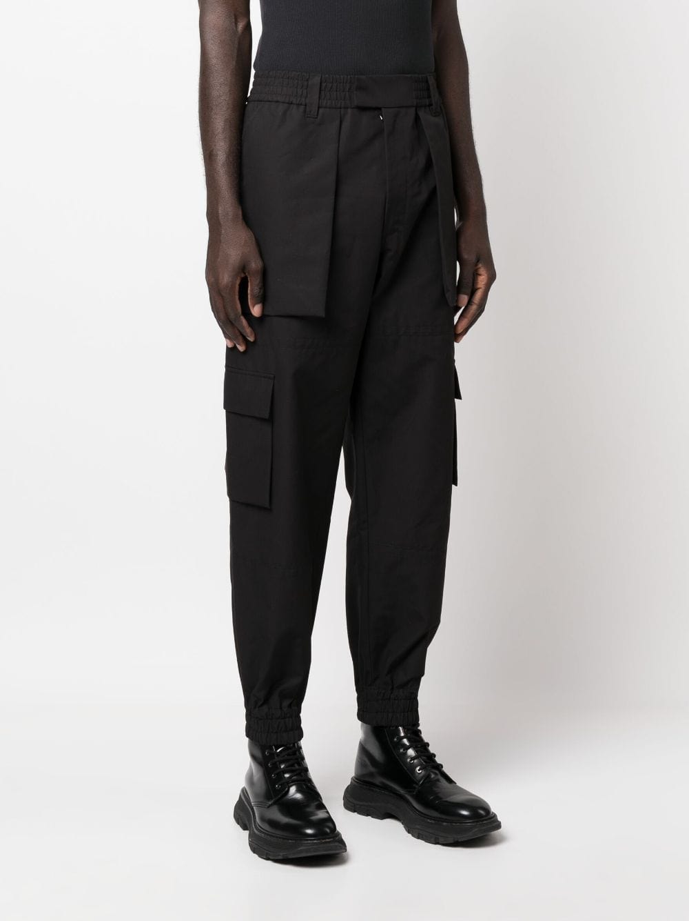 Alexander Mcqueen Trousers Alexander McQueen Trousers Black Alexander McQueen Trousers Black Brand