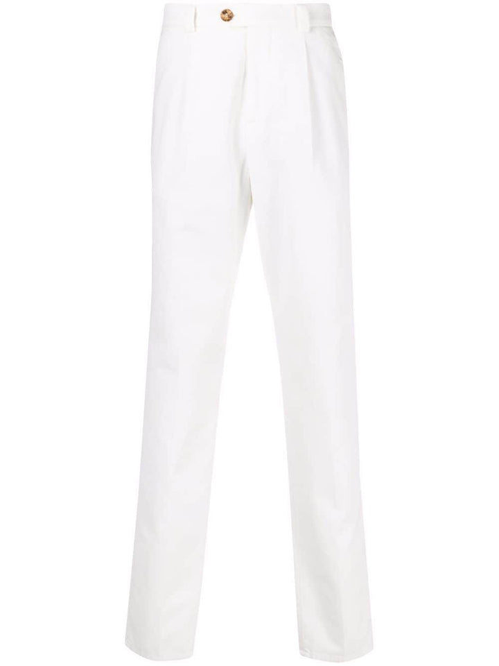 Brunello Cucinelli Trousers 52 Brunello Cucinelli Trousers White Brunello Cucinelli Trousers White Brand