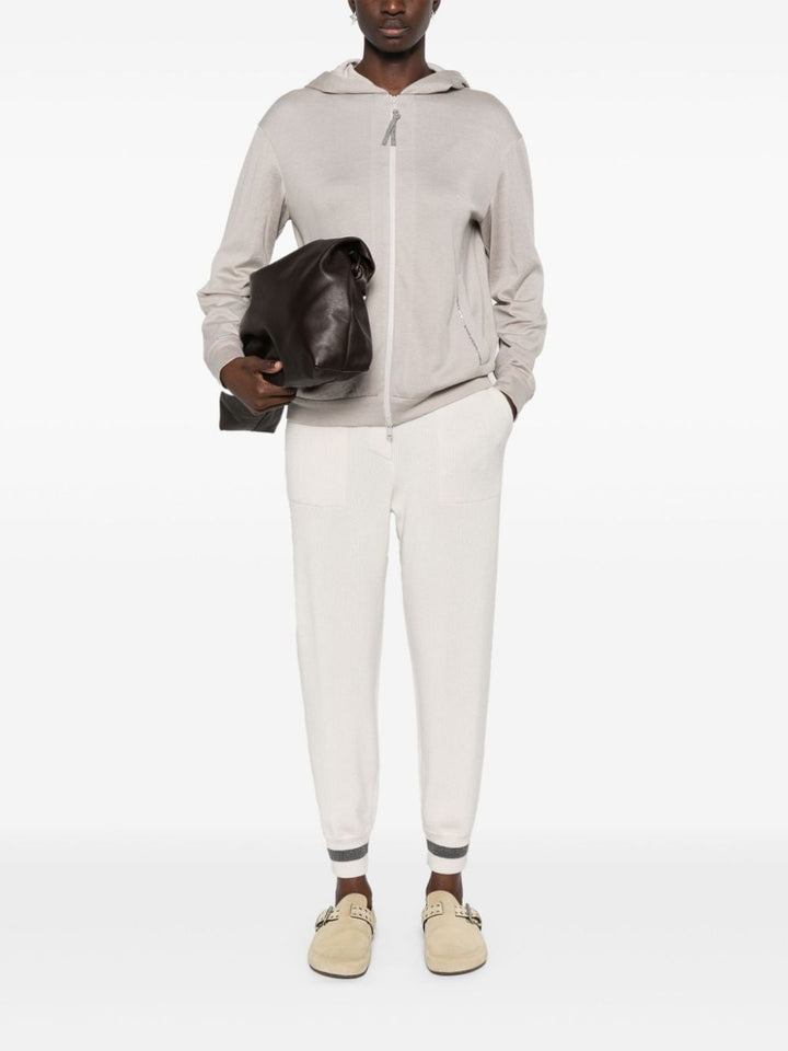 Brunello Cucinelli Trousers M Brunello Cucinelli Trousers White Brunello Cucinelli Trousers White Brand