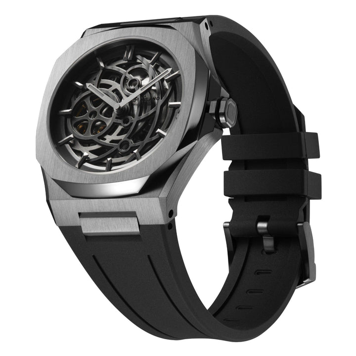 D1 Milano Watch D1 Milano Gun Metal Automatic Watch Brand